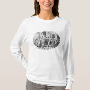 T-shirt En dehors de la vieille taverne de casquettes