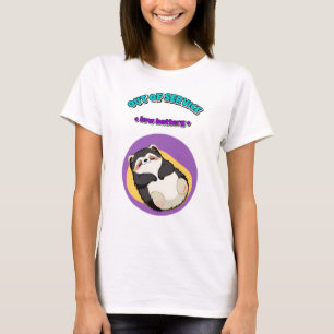T-shirt En Dehors De Service Réessayez Demain Drôle Paress