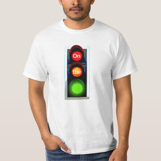 T-shirt En déplacement - feux de circulation (Devant)