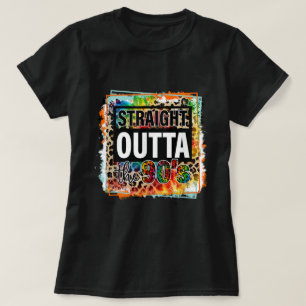 T-shirt En direct Le léopard à Cravate des années 90