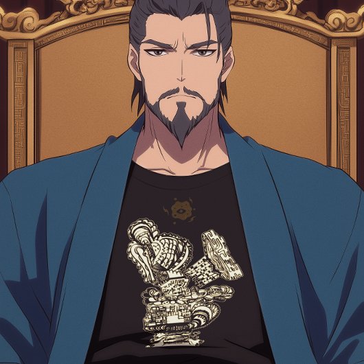 T-shirt en encre Abstraite cool