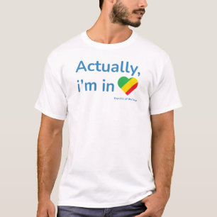 T-shirt En fait il en République du Congo