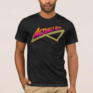 T-shirt En fait Vibe des années 80 autistiques