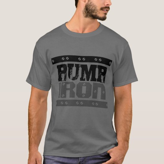 T-shirt EN FER À POMPE (Devant)
