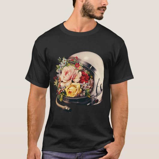 T-shirt En fleurs (Devant)