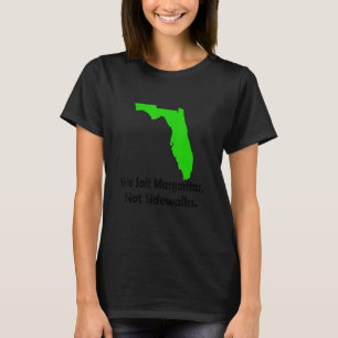T-shirt En Floride Nous Salons Margarita Pas Les Trottoirs