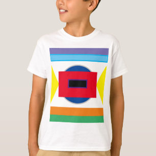 T-shirt en forme colorée pour garçons