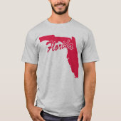 T-shirt en forme de l'État de Floride (Devant)