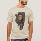 T-shirt en forme de l'état de l'Illinois (Devant)