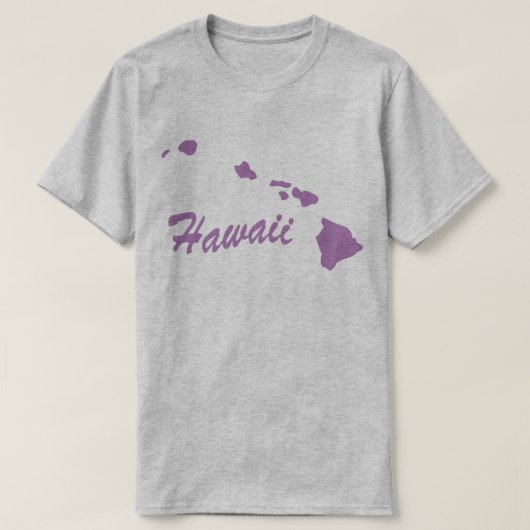 T-Shirt En Forme D'Hawaii (Design devant)