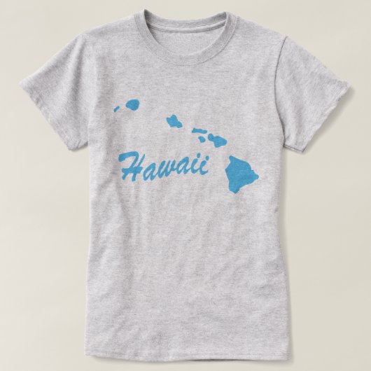 T-Shirt En Forme D'Hawaii (Design devant)