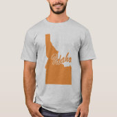 T-Shirt En Forme D'Idaho (Devant)