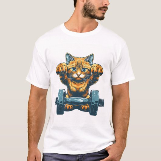 T-shirt En forme et féline (Devant)