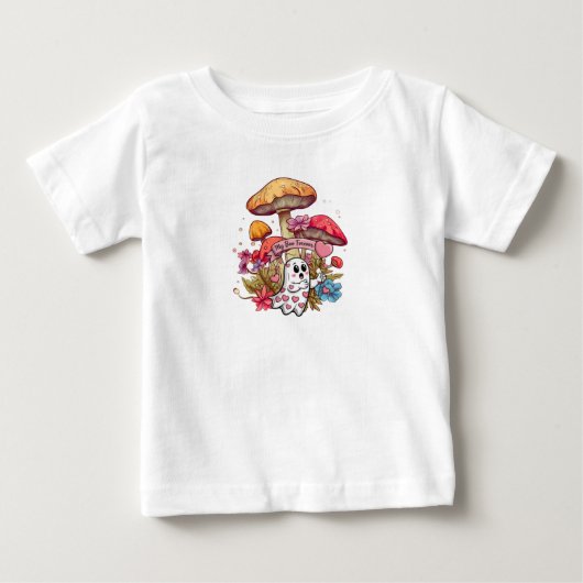 T-shirt en jersey fin pour bébé (Devant)