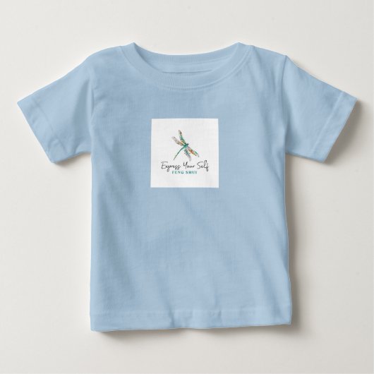 T-shirt en jersey fin pour bébé (Devant)