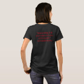T-shirt en jersey fin pour femmes (Dos entier)