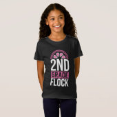 T-shirt en jersey fin pour filles (Devant entier)