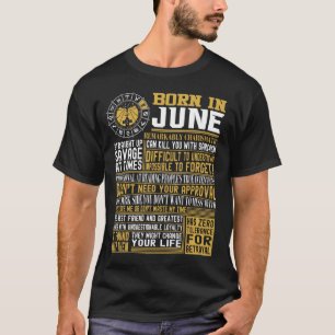 T-shirt En juin faits soutenus