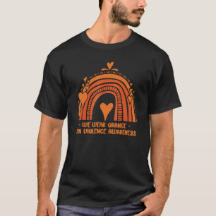 T-shirt En Juin Nous Portons Orange Gun Violence Sensibili