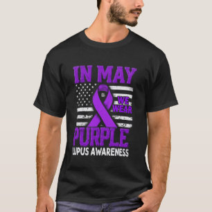 T-shirt En mai, nous portons du violet pour le Mois de sen