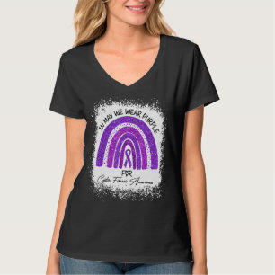 T-shirt En Mai, Nous Portons Le Violet Pour Les Lauréats D