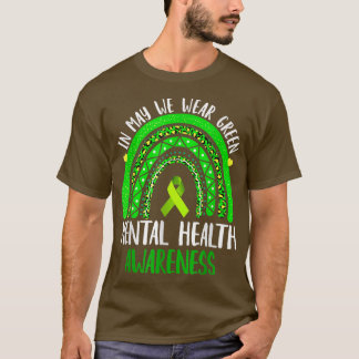 T-shirt En Mai, Nous Portons Sensibilisation À La Santé Me