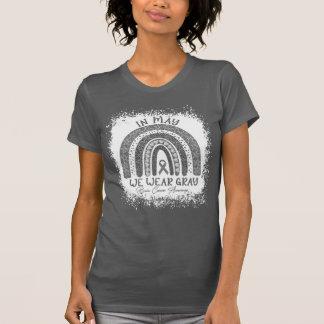 T-shirt En mai, nous portons une sensibilisation au cancer