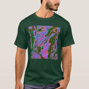 T-shirt en marbre aigre