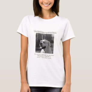 T-shirt En mémoire d'amour PHOTO Memorial Angel Ailes