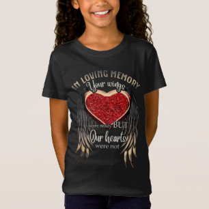T-Shirt En mémoire d'amour, vos ailes étaient prêtes