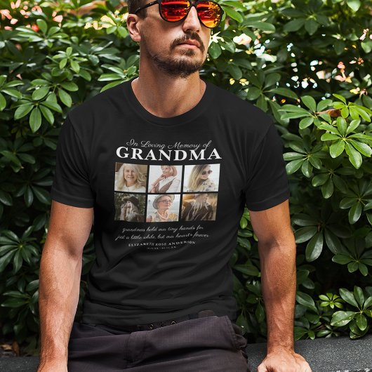 T-shirt En mémoire de grand-mère