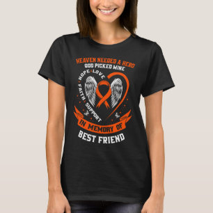 T-shirt En Mémoire De Mon Meilleur Ami Mem De Sensibilisat