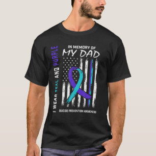 T-shirt En Mémoire De Papa Prévention Du Suicide Amer