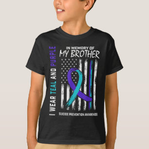 T-shirt En Mémoire Frère Prévention Suicide