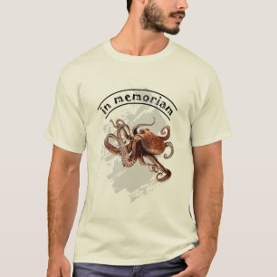 T-shirt En Memoriam Paul le poulpe