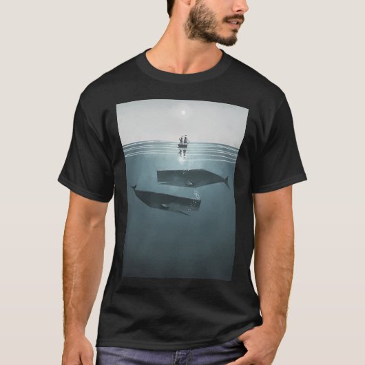 T-shirt En mer. (Devant)