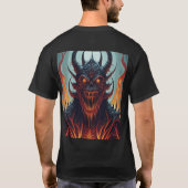 t-shirt en métal mort. (Dos)