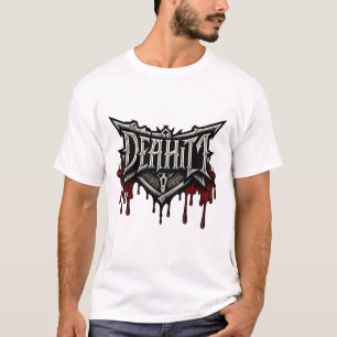 T-shirt en métal mort brutal