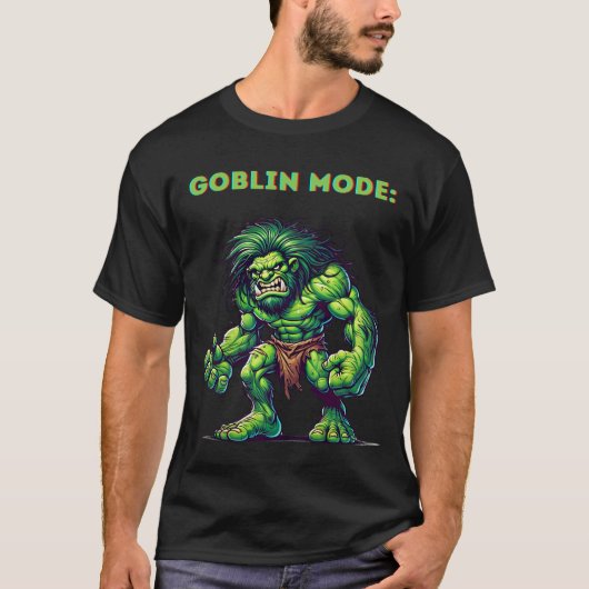T-shirt en mode gobelin frustré (Devant)