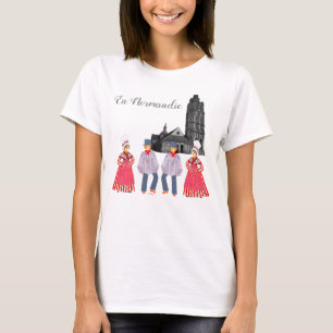T-shirt En Normandie, France