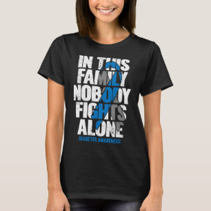 T-shirt En Novembre Nous Portons Bleu T1d T2d Diabète Diab