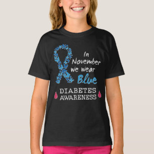 T-shirt En novembre, nous portons du bleu, Sensibilisation