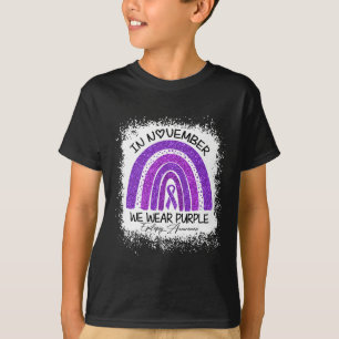 T-shirt En Novembre, Nous Portons Une Sensibilisation À L'
