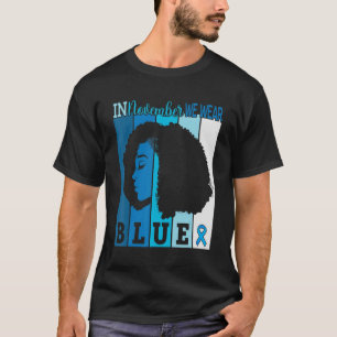 T-shirt En novembre We Wear Blue Ribbon Diabete Awareness