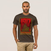 T-SHIRT EN OCTOBRE 1917 ROUGE (Devant entier)