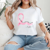 T-shirt En octobre, je porte le rose pour