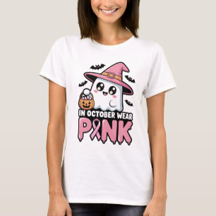 T-shirt En Octobre Nous Portons Des Lauréats Du Cancer Du