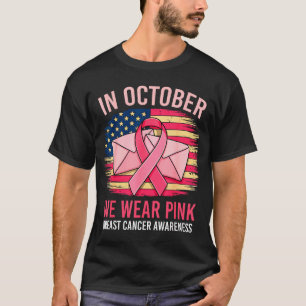 T-shirt En Octobre Nous Portons Nk Stal Travailleur Drapea