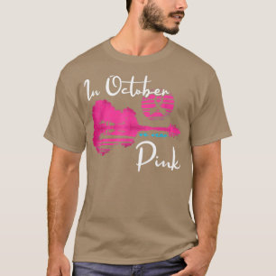 T-shirt En Octobre Nous Portons Pink Breast Cancer Awarene