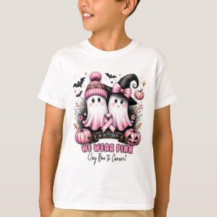 T-shirt En Octobre, Nous Portons Pink Breast Cancer Sensib